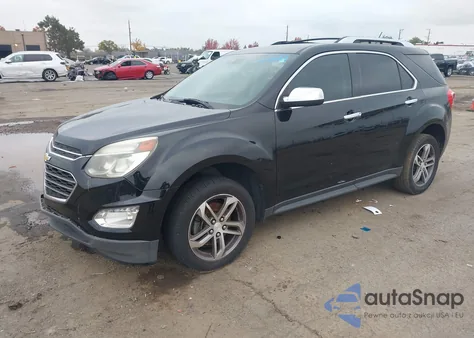 2016 Chevrolet Equinox Ltz из США, поврежденный, VIN 2GNALDEKXG6154009